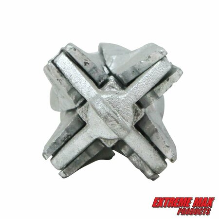 Extreme Max Extreme Max 3006.6659 BoatTector Galvanized Folding/Grapnel Anchor - 5.5 lbs. 3006.6659